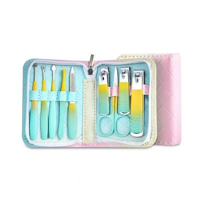 9-22pcs Nail Clipper Manicure Set Stainless Steel Manicure Kit Nail Care Tools Portable kit