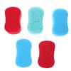 ASAKKURA 5Pcs Body Scrubber Bath Sponge Mixed Colors Deep Cleansing Soft Exfoliating Shower Sponges for Healthy Skin and Comfortable Bathing Experience view 1