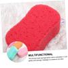 ASAKKURA 5Pcs Body Scrubber Bath Sponge Mixed Colors Deep Cleansing Soft Exfoliating Shower Sponges for Healthy Skin and Comfortable Bathing Experience view 4