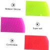 ASAKKURA 4Pcs Silicone Facial Cleansing Brushes Soft Gentle Face Scrubbers for Deep Pore Cleaning and Massage Skin Friendly Handheld Exfoliating Tools for Travel and Home Use view 3