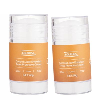 Crack Feet Prevention Stick, Heel Cream For Dry Cracked Feet, Foot Care Cream Moisturizing Foot Balm, Remove Dead Skin And Softening Dry Skin (Coconut*2)