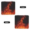 DWVTSLH Dancing Fire Compact Mirror for Purse, Double-Sided 2X/1X Magnifying Mirror for Women Men, Travel Makeup Mirror for Handbag, Handheld Vanity Mirror for Gift view 2