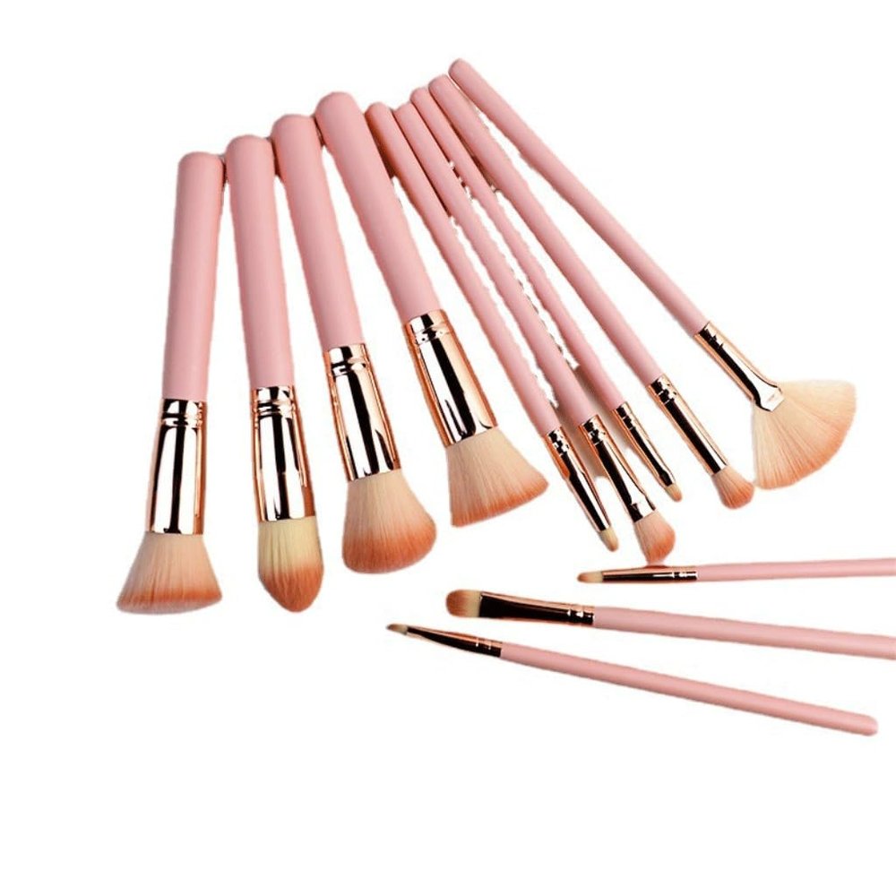 12 Soft Hair Super Soft Eye Shadow Brush Full Set of Tools Makeup Brush