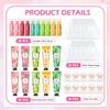 20 Pack Bulk Gifts, Lip Balm Bulk and Hand Cream Gift Set With Organza Bag Thank You Card,Thank You Gift,Bridal Wedding Favors & Baby Shower Wedding Gifts For Guests, Christmas Gift Stocking Stuffers view 2