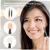 ASAKKURA 100pcs Double Ended Eyeshadow Sponge Applicators Latex Soft Cosmetic Sticks for Eye Makeup Eyeliner Eyebrow Durable Handle Skin Friendly Latex Tips view 4