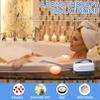 Bubble Bath Machine: Portable Bath Spa Massage Mat with Anti-Slip Mat, Electric Air Pump, Inflatable Pillow, and Remote Control - Large Size for Home Use view 2