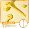 Baluue Long Handle Shower Cleaning Brush with Dense Soft Bristles Durable PP Material Bath Exfoliator for Gentle Massage and Deep Body Cleansing Suitable for Tender Skin Bathing view 4