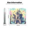 DWVTSLH Fairytale Castle Compact Mirror for Purse, Double-Sided 2X/1X Magnifying Mirror for Women Men, Travel Makeup Mirror for Handbag, Handheld Vanity Mirror for Gift view 3