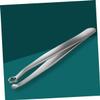Beavorty Stainless Steel Round Nose Hair Clip Trimmer for Men and Women Safe Nasal Hair Remover Precision Tweezer Tool for Personal Grooming view 2
