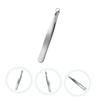 Beavorty Stainless Steel Round Nose Hair Clip Trimmer for Men and Women Safe Nasal Hair Remover Precision Tweezer Tool for Personal Grooming view 3