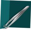 Beavorty Stainless Steel Round Nose Hair Clip Trimmer for Men and Women Safe Nasal Hair Remover Precision Tweezer Tool for Personal Grooming view 4