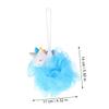 Baluue 2pcs Foaming Loofah Sponge Bath Scrubbers with Adorable Unicorn Design Soft Exfoliating Shower Accessories for Gentle Body Cleaning and Healthy Skin Care view 2