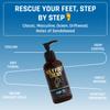Derm Dude Holy Foot Cream for Dry Cracked Heels and Feet, 4oz (3-Pack) | MVP, Strawberry Lollipop & Coconut Rush Scents | Moisturizing Lotion with All-Natural DeoPlex for Odor Control & Arrowroot for view 2