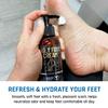 Derm Dude Holy Foot Cream for Dry Cracked Heels and Feet, 4oz (3-Pack) | MVP, Strawberry Lollipop & Coconut Rush Scents | Moisturizing Lotion with All-Natural DeoPlex for Odor Control & Arrowroot for view 4