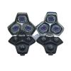 USJIAWZE Shaver HeadCompatible for PhilipsBlack Honeycomb Sh91 Sh98 Series SU5799 S5531 S9000(Silver Edge 1pcs) view 2