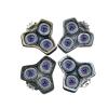 USJIAWZE Shaver HeadCompatible for PhilipsBlack Honeycomb Sh91 Sh98 Series SU5799 S5531 S9000(Silver Edge 1pcs) view 3