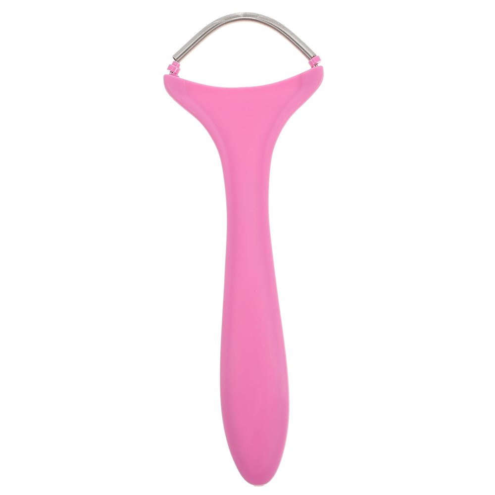 ASAKKURA Manual Facial Hair Remover Spring Epilator Roller for Chin Cheek Upper Lip Portable Non Slip Handle Hair Removal Device Without Breakage