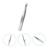 Baluue Stainless Steel Nose Hair Trimmer Round Head Nasal Hair Clip Durable Personal Grooming Tool for Men Home and Salon Use Safe and Practical view 2