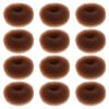 Didiseaon 12pcs Hair Bun Maker Small Donut Hair Bun Shaper for Girls Ballet School and Daily Styling Accessories for Toddlers Ballet Bridal Accessories view 1