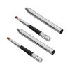 2pcs Lip Brush Set Ergonomic Extended Handle Lipstick Brush, Precision Makeup Brush with Aluminum Tube Case, Easy to Clean, Travel Friendly for Liquid Lipstick, Gloss Liner view 3