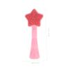 CALLARON Portable Silicone Facial Cleansing Brush for Women Soft Skin Care Massage Tool with Ergonomic Handle Lightweight and Durable Pink Face Cleaner for Home and Travel Use view 2