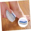 DECHOUS 6pcs Double Sided Natural Pumice Stone Foot File Pedicure Tool for Dead Skin Removal Gentle Exfoliating Foot Beauty Brush Portable and Lightweight for Smooth Heels Random Color view 4
