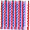 Beavorty 20PCS Spiral Perm Rods for Hair Flexible No Heat Curlers DIY Hair Styling Tools Durable Lightweight Salon Use Random Color view 1