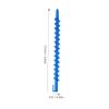 Beavorty 20PCS Spiral Perm Rods for Hair Flexible No Heat Curlers DIY Hair Styling Tools Durable Lightweight Salon Use Random Color view 2