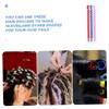 Beavorty 20PCS Spiral Perm Rods for Hair Flexible No Heat Curlers DIY Hair Styling Tools Durable Lightweight Salon Use Random Color view 3