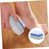 BIUDECO 6pcs Double Sided Pumice Stone Foot Callus Scrubber Natural Exfoliation Pedicure Tool for Dead Skin Removal Portable Foot Care Random Color view 4