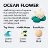 ALO FRUITS & PASSION Ocean Flower Hand Soap Set, 8.4 fl oz Bottle and 33.8 fl oz Refill, Made in Canada view 2