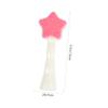 Beavorty Manual Facial Brush Silicone Face Cleansing Brush Portable Skin Care Massage Tool for Women Soft Durable Lightweight Home Travel Use view 2