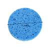 Vaguelly 10pcs Blue Makeup Removal Facial Sponge Natural Wood Pulp Compress Cosmetic Puff Gentle Cleaning for All Skin Types for Powder Cream Blush and Sunblock Removal view 2