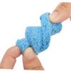 Vaguelly 10pcs Blue Makeup Removal Facial Sponge Natural Wood Pulp Compress Cosmetic Puff Gentle Cleaning for All Skin Types for Powder Cream Blush and Sunblock Removal view 3