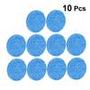 Vaguelly 10pcs Blue Makeup Removal Facial Sponge Natural Wood Pulp Compress Cosmetic Puff Gentle Cleaning for All Skin Types for Powder Cream Blush and Sunblock Removal view 4