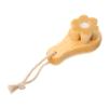 Beatifufu Wooden Handle Face Scrubber Exfoliator for Women Manual Facial Cleansing Brush with Soft Bristles Deep Pore Cleansing Tool for Removing Dirt Oil and Blackheads Comfortable Grip for view 1