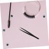 Beatifufu Stainless Steel Eyebrow Precision Tweezers Sharp Point for Facial and Ingrown Hair Removal Durable Thick Black Grooming Tool for Men and Women Salon Quality Accurate Hair Plucking view 4