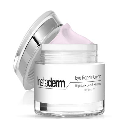 Instaderm Eye Repair CreamReduces the Appearance of Dark Circles, Puffiness, Under Eye Bags, Fine Lines & Wrinkle, Anti-Aging Formula with Niacinamide Visibly Smooth, Brighten, & Hydrate Skin.