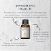 HMA | Under Eye Serum  100% Pure & Unrefined Botanical Oils | Carrot Seed, Rosehip & Lavender | Brightening & Hydrating for Dark Circles & Puffiness | 1 FL Oz view 3
