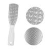 Beavorty Stainless Steel Foot Care Trimmer Dual Sided Pedicure Rasp for Callus and Dead Skin Removal Ergonomic Design Compact Foot File for Men Women Elderly with Hard Cracked Skin Matte view 2