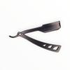 BOSS BERRY Luxury Black Satin Straight Edge Razor  Premium Barber-Style Shaving Tool for a Close, Smooth Shave view 1