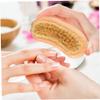 COOLHIYA 3Pcs Double Sided Nail Brushes with Natural Wooden Handle Sturdy Bristles for Manicure and Pedicure Nail Cleaning view 3