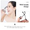 Healeved 3 Sets Eyelash Curlers with Refill Silicone Pads Durable and Silicone Lash Clamp Makeup Tool Portable Lightweight for Travel and Daily Use view 4