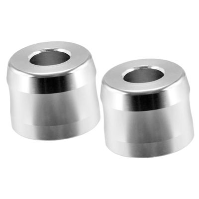 BEBEMOKO 2pcs Aluminum Alloy Razor Holder Stand for Shaver Storage Compact Safety Shaving Base for Bathroom Countertop Easy Clean Durable Razor Storage Holder for Home Use