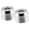 BEBEMOKO 2pcs Aluminum Alloy Razor Holder Stand for Shaver Storage Compact Safety Shaving Base for Bathroom Countertop Easy Clean Durable Razor Storage Holder for Home Use view 1