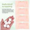 SHERCHPRY 100pcs Disposable Compressed Face Towels Cotton Travel Washcloths Individually Wrapped for Facial Cleansing Camping Compact Convenient Moisture Absorbing Portable view 3