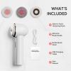 Bidirectional Rotation Facial Cleansing Brush for Women,Rechargeable Waterproof Face Exfoliator Brush for Deep Cleansing,Women Mom Her Valentine's Day Gifts view 2
