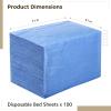 100 Pack Disposable Bed Sheets For Massage Tables, Waterproof Non-Woven Covers, 31 X 71 Inches view 4