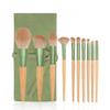 10 Pieces of Qingluo Makeup Brush Set, Complete With Loose Powder Brush, Beauty Tools, and Universal Brushes view 1