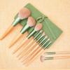 10 Pieces of Qingluo Makeup Brush Set, Complete With Loose Powder Brush, Beauty Tools, and Universal Brushes view 2